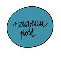 Nouveau Nouveaupost Sticker by Rainette