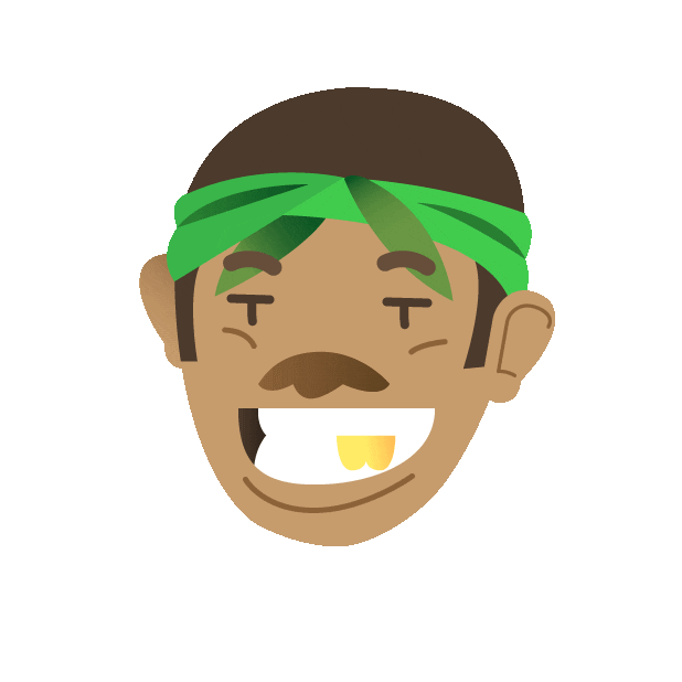 og-romeo giphyupload happy smile lucky Sticker
