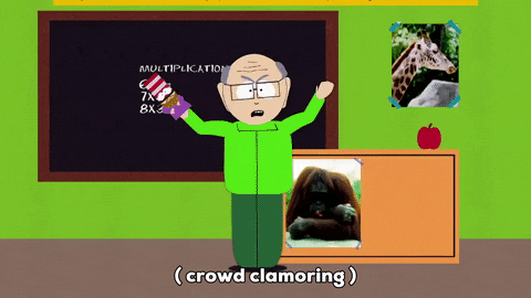 mr. garrison crowd GIF by South Park 