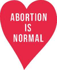 ShoutYourAbortion heart hearts colorful activism Sticker