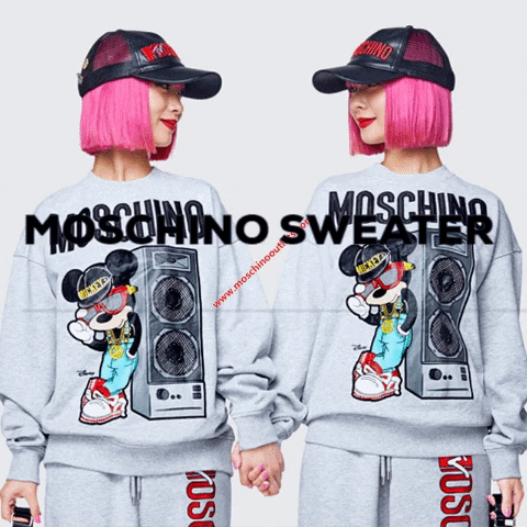 moschinoonline giphygifmaker moschino sweater GIF