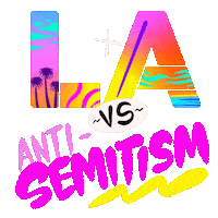 Speak Out Los Angeles Sticker by LA vs. Hate