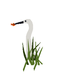Garzaalbufera Sticker