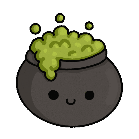 Witches Brew Halloween Sticker