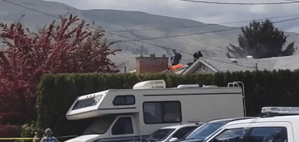 Snowbird Jet Crashes Into House in British Columbia