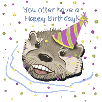 Celebrate Happy Birthday Sticker
