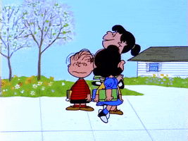 charlie brown laughing GIF by Peanuts