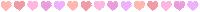 Pink Hearts Sticker by Nevesa Store