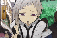 Sad Bungo Stray Dogs GIF