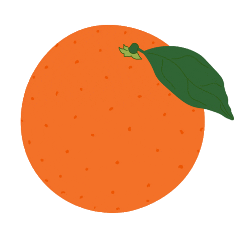 Orange Juice Sticker