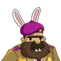Easter Bunny Sticker by Adventure Communist
