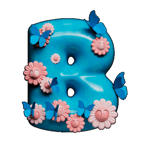 Pink Alphabet Sticker by Evan Hilton