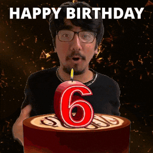6Th Birthday 6 Years Old GIF
