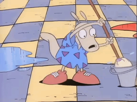 rockos modern life nicksplat GIF