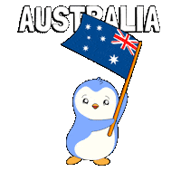 Penguin Australia Sticker by Pudgy Penguins