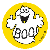 80S Ghost Sticker by TREND enterprises, Inc.
