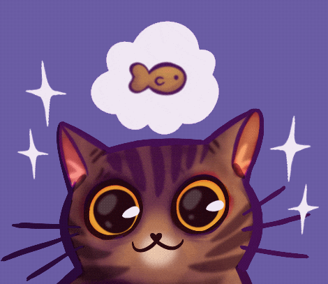 Tabby Cat Meow GIF by Erika Rivera