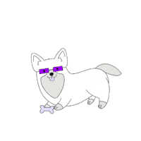 Dog Reinventing Sticker by Accenture