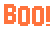 Halloween Orange Sticker