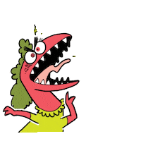 Monster Keep Sticker by bastardidentro