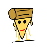 Happy Deep Dish Sticker by GT8Studios