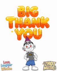 Thank You So Much GIF by Zhot