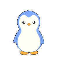 Text Goodbye Sticker by Pudgy Penguins