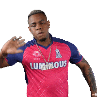 Pink Yes Sticker by Rajasthan Royals