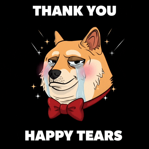 Shiba Inu Thank You GIF by Doge Pound