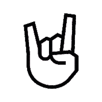 rock n roll Sticker by Beauty Bay