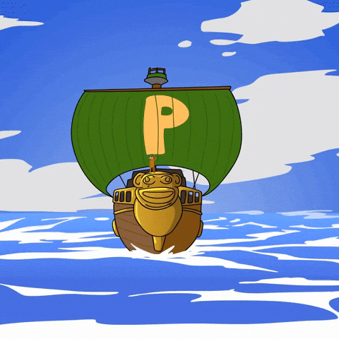 Coming Through One Piece GIF by Ponke
