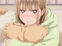 Blue Box Hug GIF