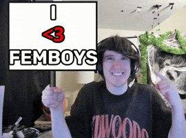 Cat Girl Pointing GIF