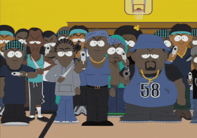 gang gangsters GIF by South Park 