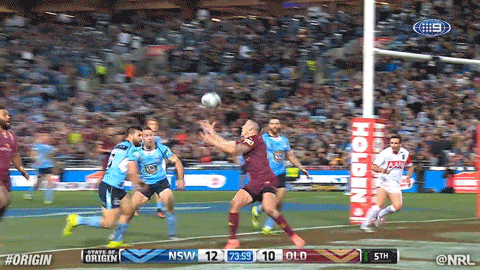 Rugby League Celebration GIF by NRL