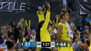 Excited Seattle Storm GIF by WNBA