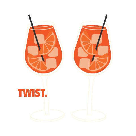 Cheers Refreshing Sticker by Spritz Del Conte