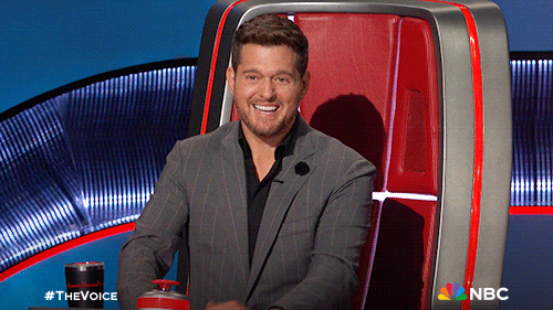 Proud Michael Buble GIF by The Voice