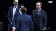 ice hockey hug GIF by NHL
