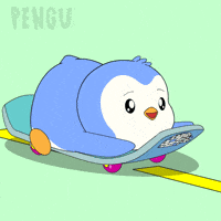 Penguin Driving GIF by Pudgy Penguins