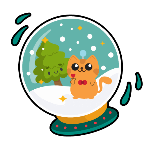 Snowball Terrythetiger Sticker by BerjayaTimesSquare