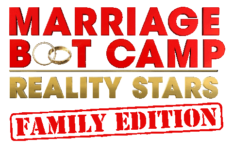marriage boot camp logo Sticker by WE tv
