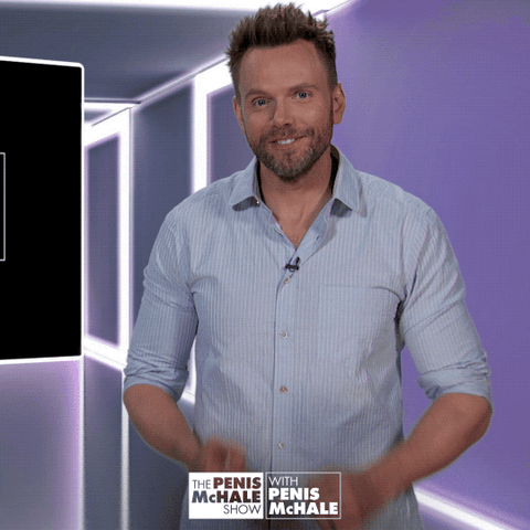 scared joel mchale GIF by NETFLIX