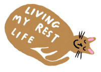 Cat Sticker by limpetstore