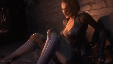 vohen giphygifmaker resident evil 3 jill valentine GIF