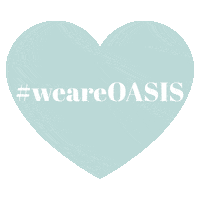 Oasis Love Sticker by Digital Charms