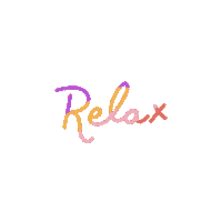 Unwind Chill Out Sticker by BrittDoesDesign