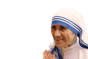 Mother Teresa Love Sticker by Catholic Connect
