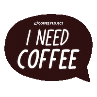 Tired Coffee Shop Sticker by Coffee Project