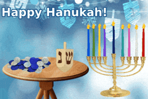Festival Of Lights Dreidel GIF